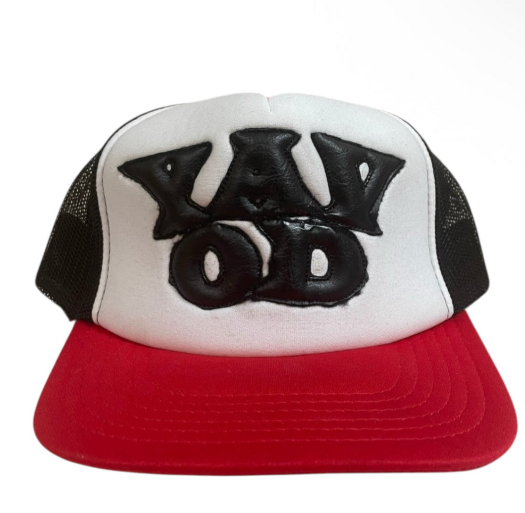 LEATHER LOGO HAT